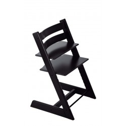 Tripp trapp chaise-noire