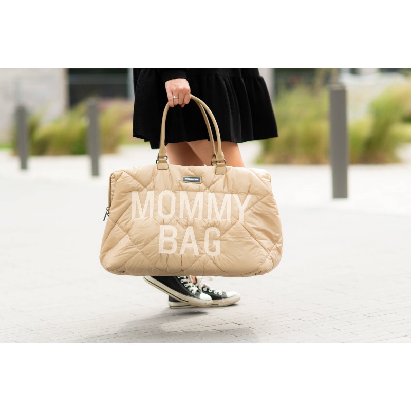 Sac à langer Matelassé Mommy Bag - Noir