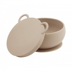 BOL & COUVERCLE SILICONE-NUDE