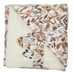 COUVERTURE LUXE CARAMEL FOREST