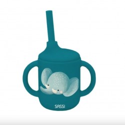 TASSE PAILLE SILICONE-ELEPHANT
