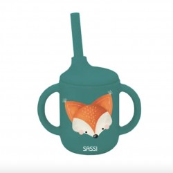 TASSE PAILLE SILICONE-RENARD