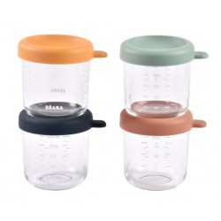 LOT DE 4 PORTIONS VERRE 250ML