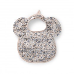 BABY BIB-BLUE GARDEN