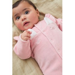 DORS BIEN VELOURS-LAPIN ROSE