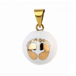 BOLA PETITS PIEDS DORE