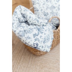 TOILE JOUY BLEU-PLAID...