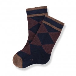 JEPPE CHAUSSETTES DARK BLUE