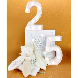 25 ANS-DOUDOU OURS BLANC