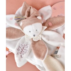 25 ANS-DOUDOU OURS ROSE