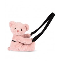 SAC DOUDOU OURS ROSE