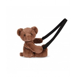 SAC DOUDOU OURS MARRON GLACE