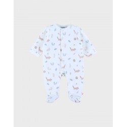 PYJAMA VELOURS-FANCY FOX