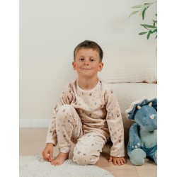 PYJAMA 2 PIECES VELOURS-JUNGLE