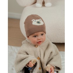 BONNET BEIGE LITTLE BEAR