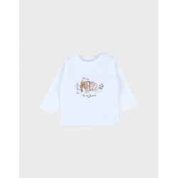 TSHIRT FLUFFY MAMMOUTH ECRU