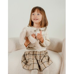 ROBE BI MATIERE FLUFFY