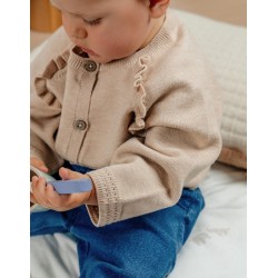 CARDIGAN BEIGE TENDRESSE