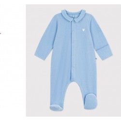 Pyjama bébé en velours à...