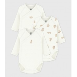 Lot de 3 bodies croisés...