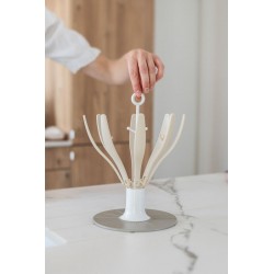 EGOUTTE BIBERONS FLOWER-ARGILE