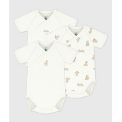 3 BODIES MANCHES COURTES...