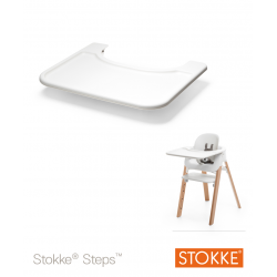 Steps babyset-tray white